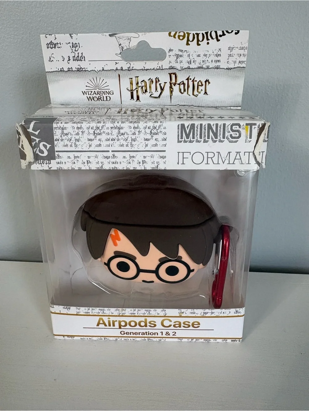 CultureFly Harry Potter AirPods Case Cover Gen 1 & 2 Kidcore Retro Cartoon